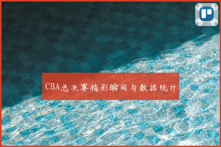 CBA总决赛精彩瞬间与数据统计